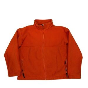 Orange Gander Mountain fleece jacket Sz XL Tall